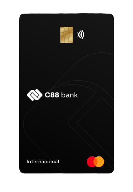 Cartão Black C88 Bank