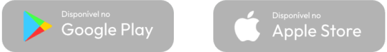 Disponível no Google Play e Apple Store
